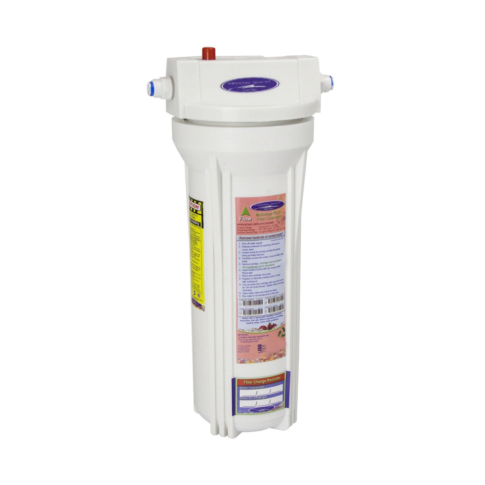 Commercial Inline Fluoride Filter - Commercial - Crystal Quest