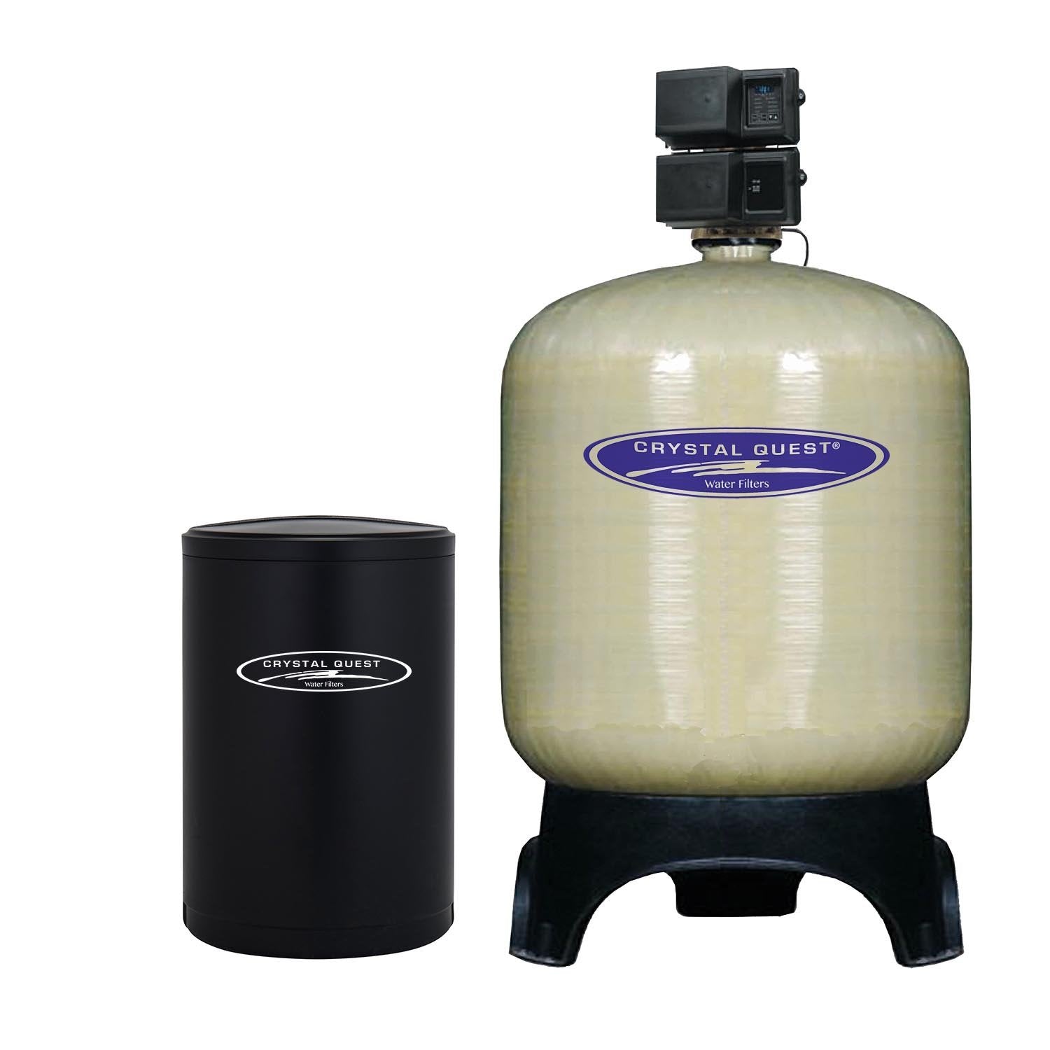 Commercial Water Softener System (1,200,000 Grains) - 40 cu.ft. - Commercial - Crystal Quest Water Filters