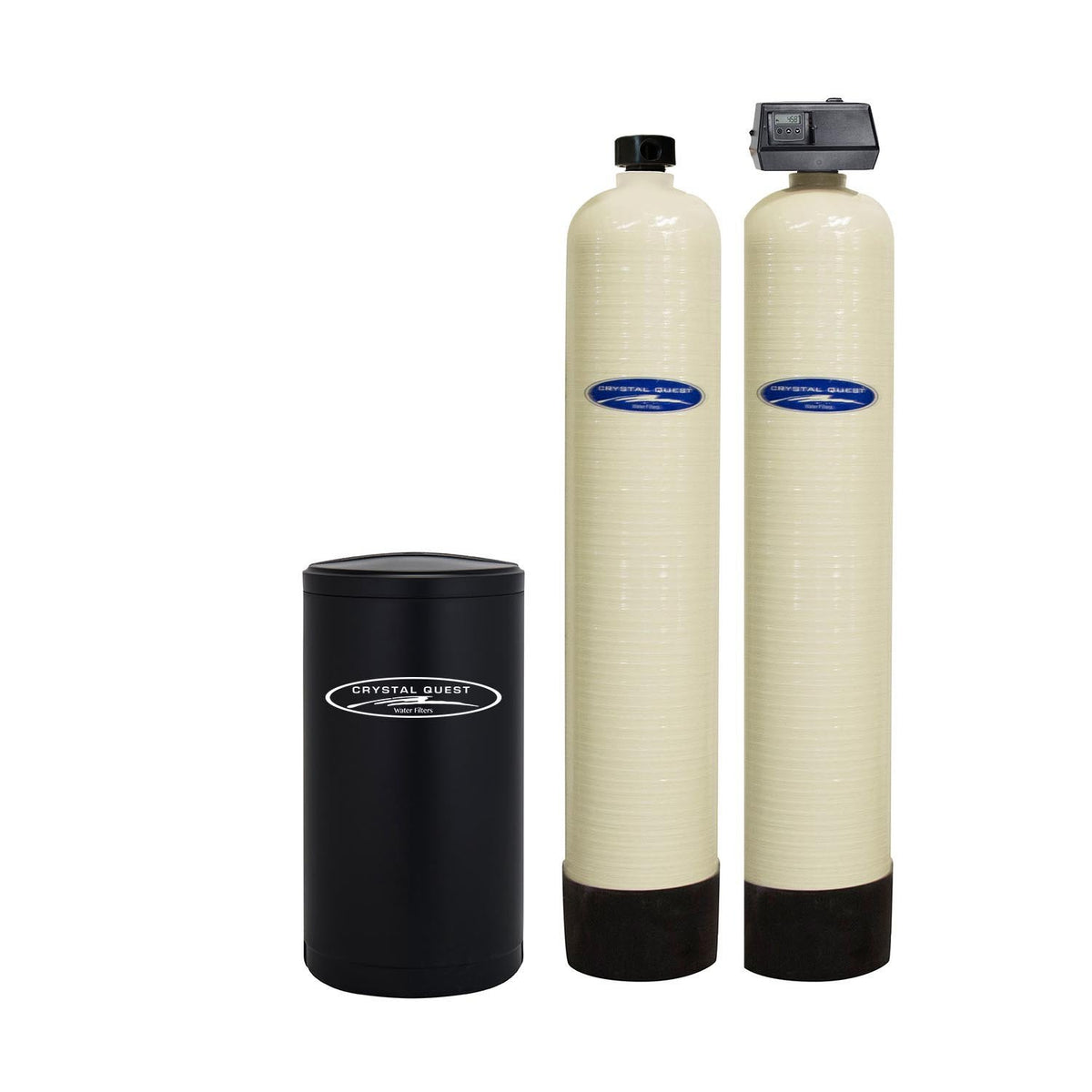 Commercial Water Softener System (120,000 Grains) - Double 2.0 cu.ft - Commercial - Crystal Quest Water Filters