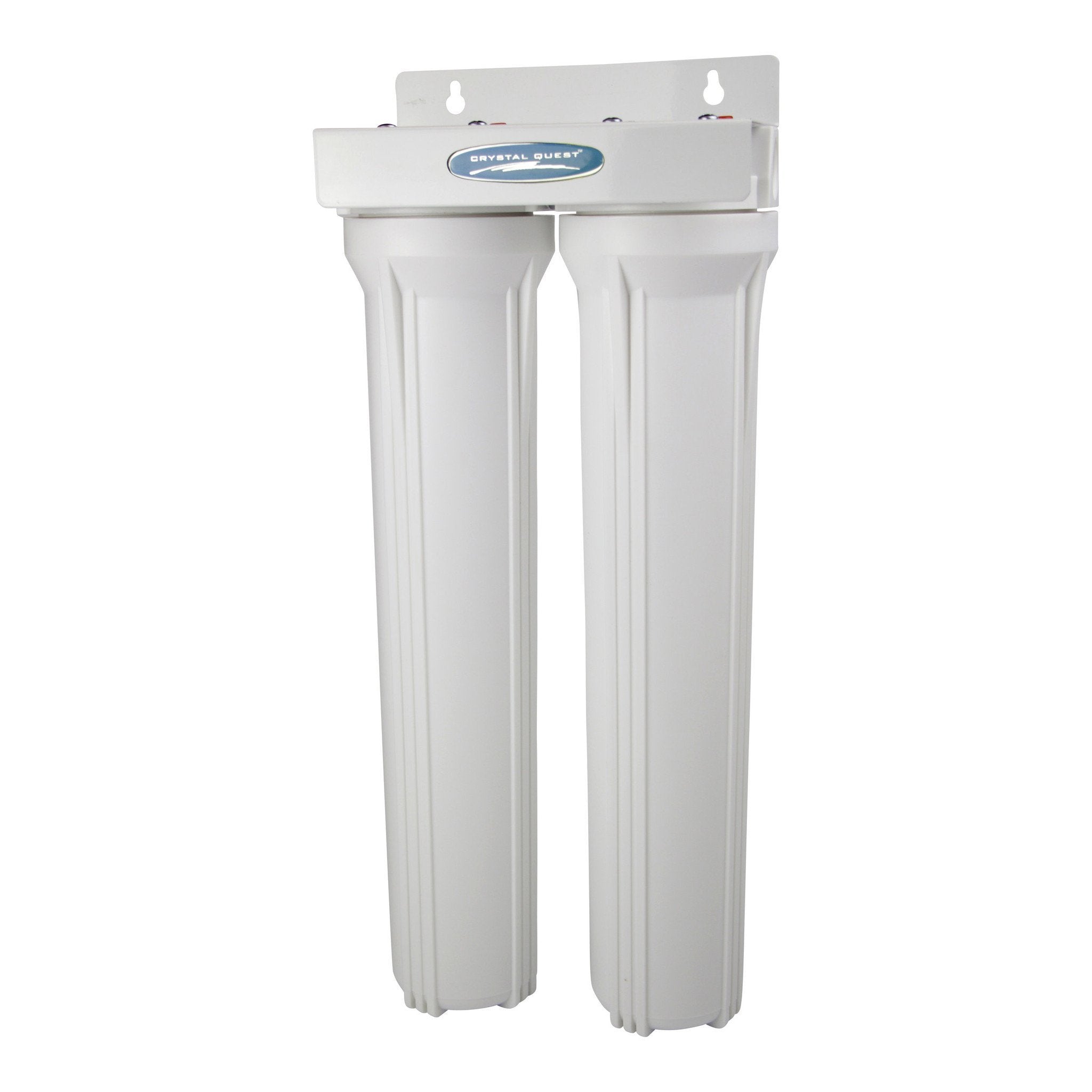 Double Inline Commercial 20" Cartridge Water Filter - Commercial - Crystal Quest