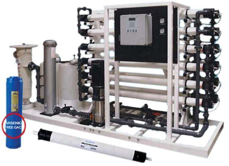 Industrial Reverse Osmosis System with Chemical Feed System - 50000 Gallons Per Day - Commercial - Crystal Quest Water Filters