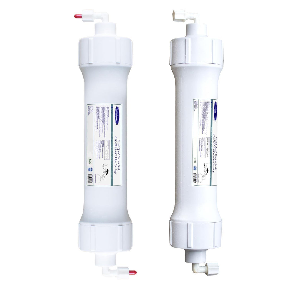 Inline Granular Activated Coconut Shell Carbon (GAC) Filter Cartridge - Water Filter Cartridges - Crystal Quest