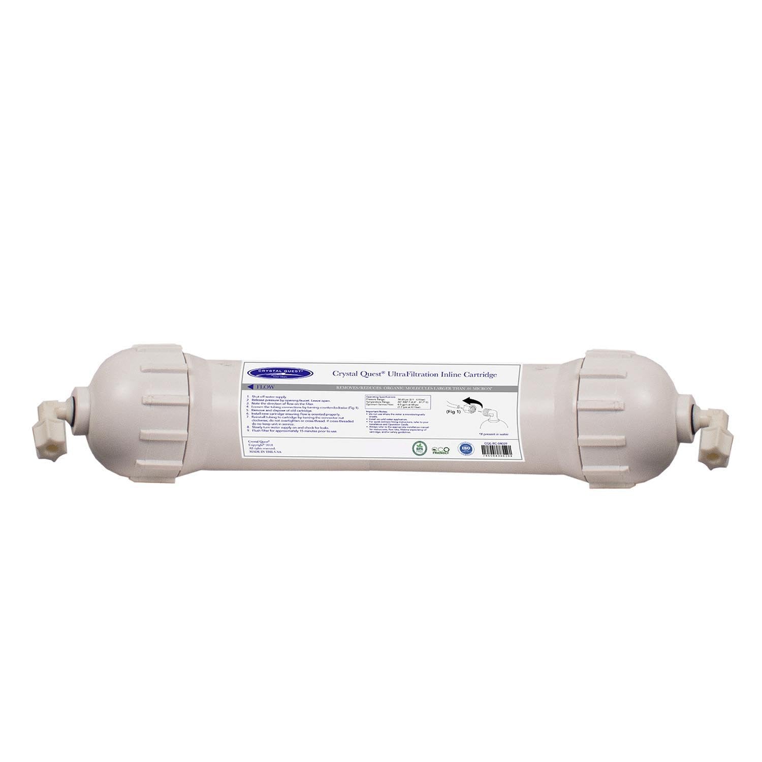 Inline/Sealed Ultrafiltration (UF) Water Filter Membrane - Water Filter Cartridges - Crystal Quest