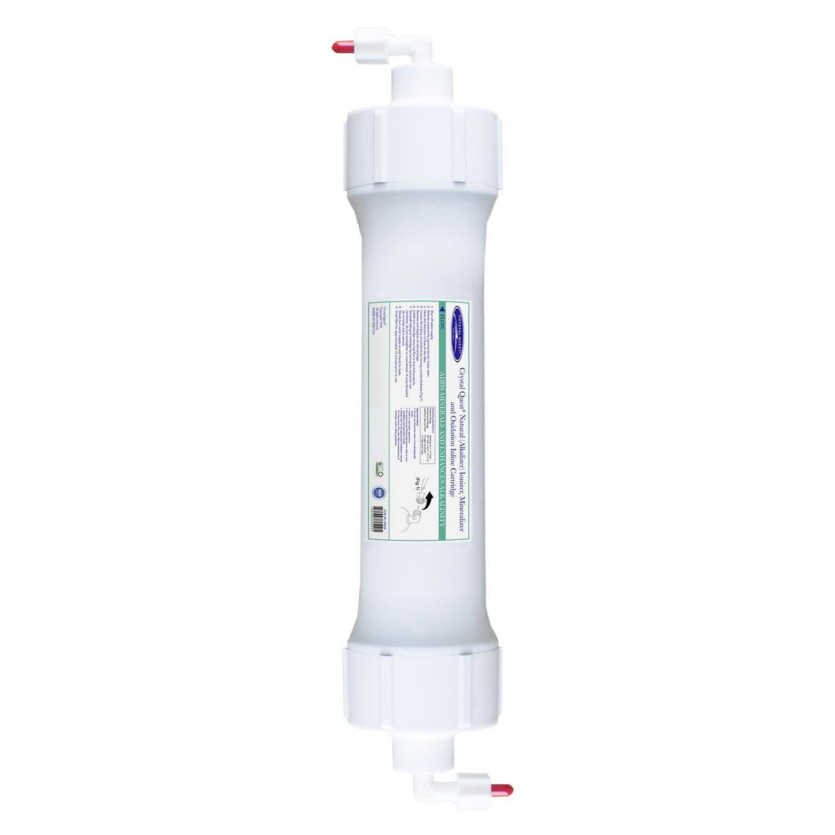 Natural (Alkalinize) Ionizer, Mineralizer and Oxidation Inline Cartridge - Water Filter Cartridges - Crystal Quest