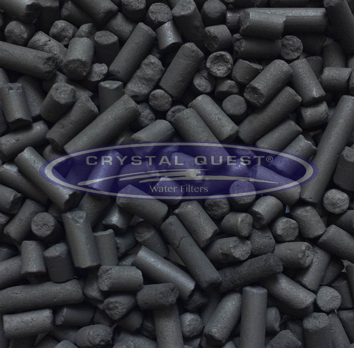 Pelletized Charcoal GAC - Water Filtration Media - Crystal Quest Water Filters