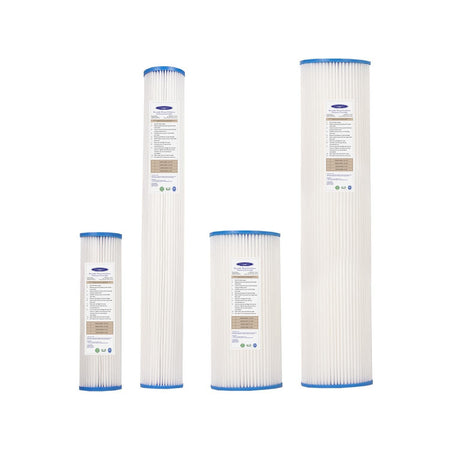 Pleated Cellulose Sediment Cartridge - Water Filter Cartridges - Crystal Quest