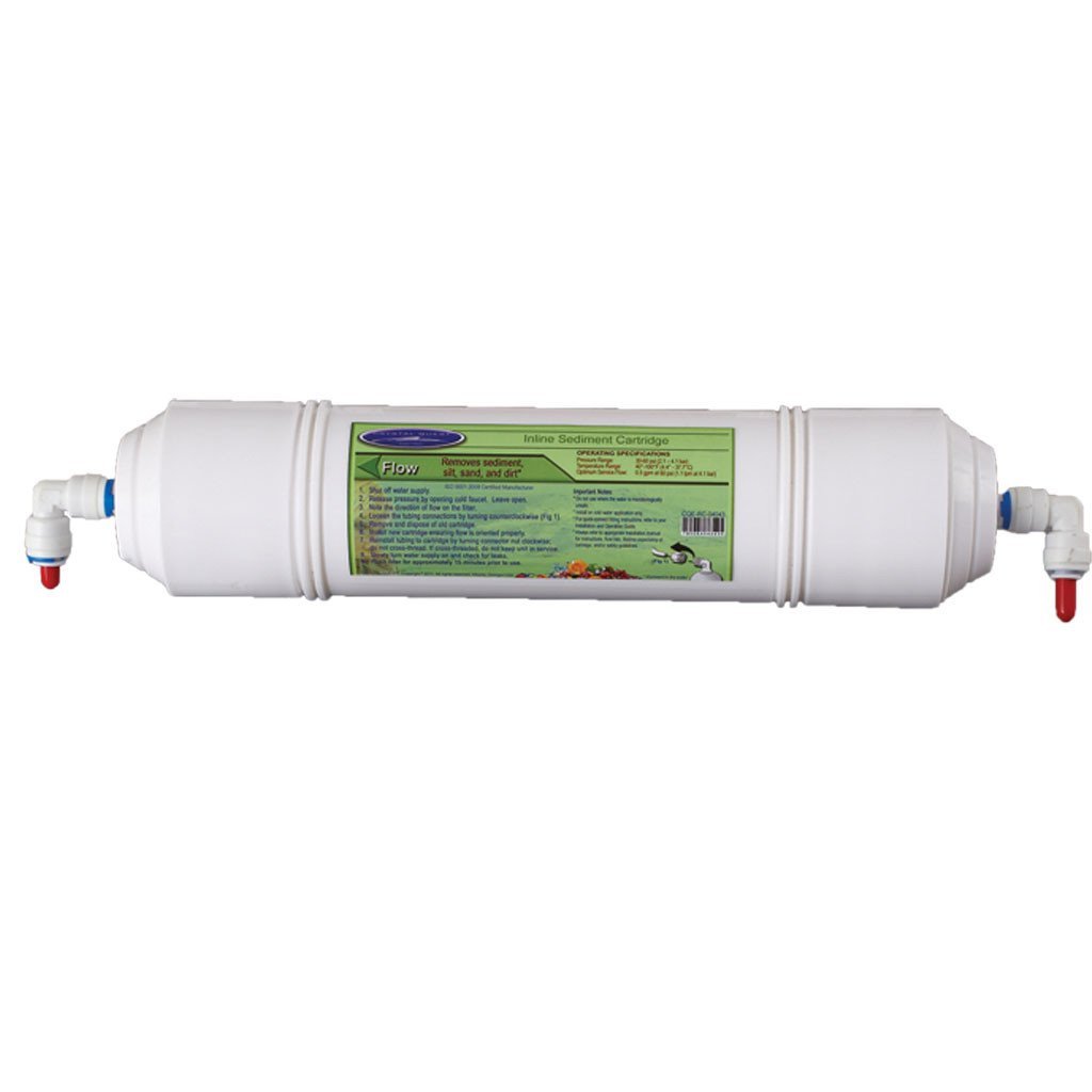 Quick Connect Inline Sediment Filter Cartridge - Water Filter Cartridges - Crystal Quest