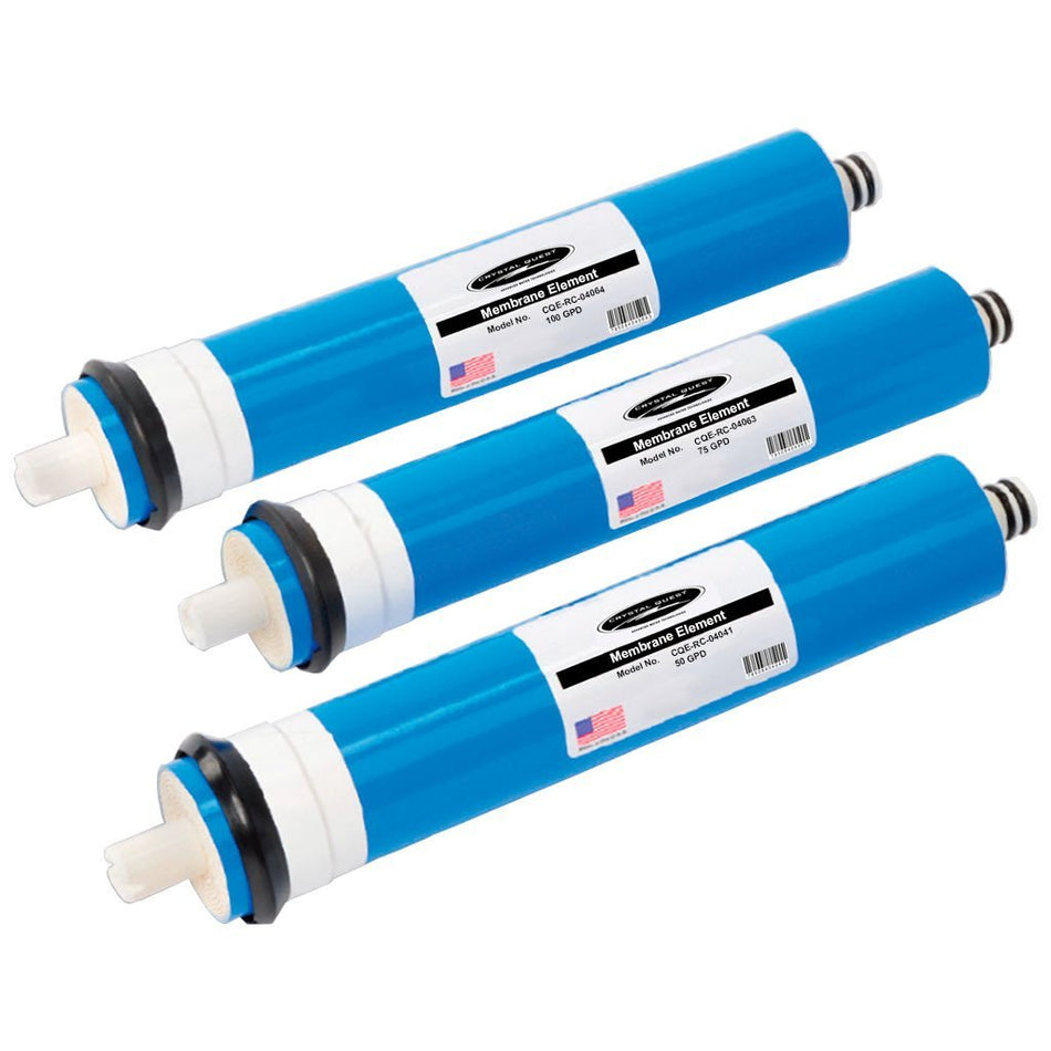 Reverse Osmosis Membranes - Water Filter Cartridges - Crystal Quest Water Filters