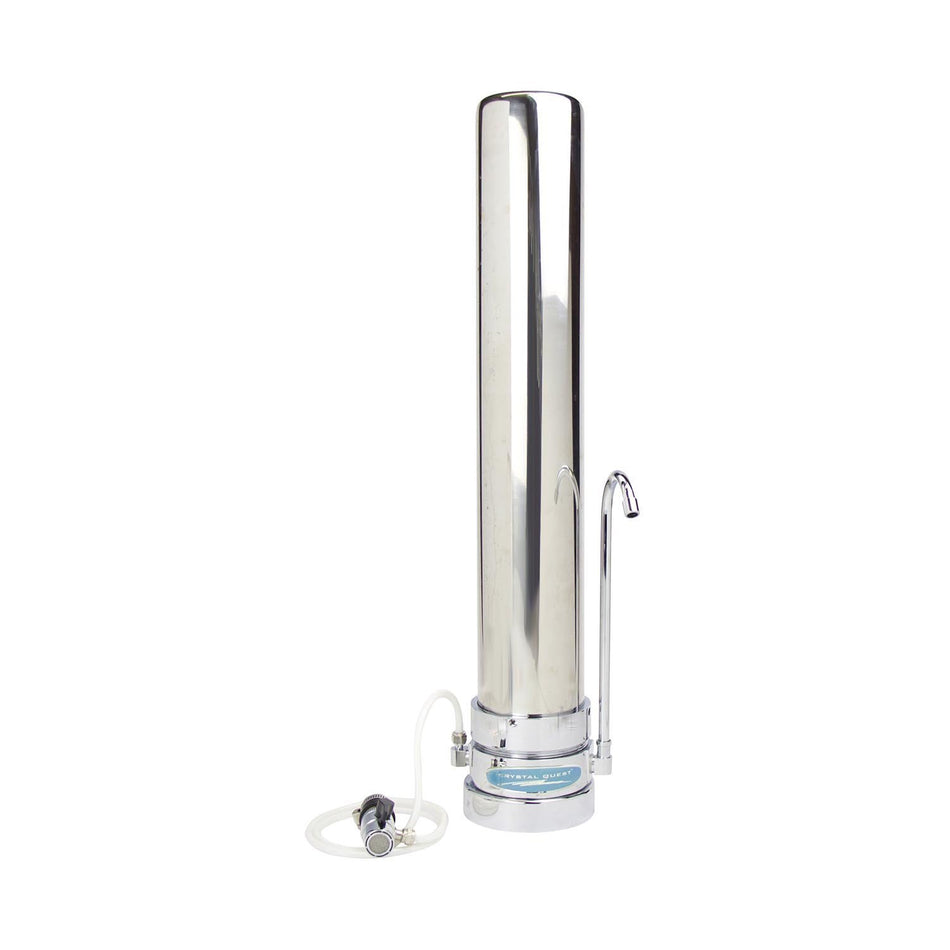 Countertop Fluoride Water Filter, Stainless CQE-CT-00137