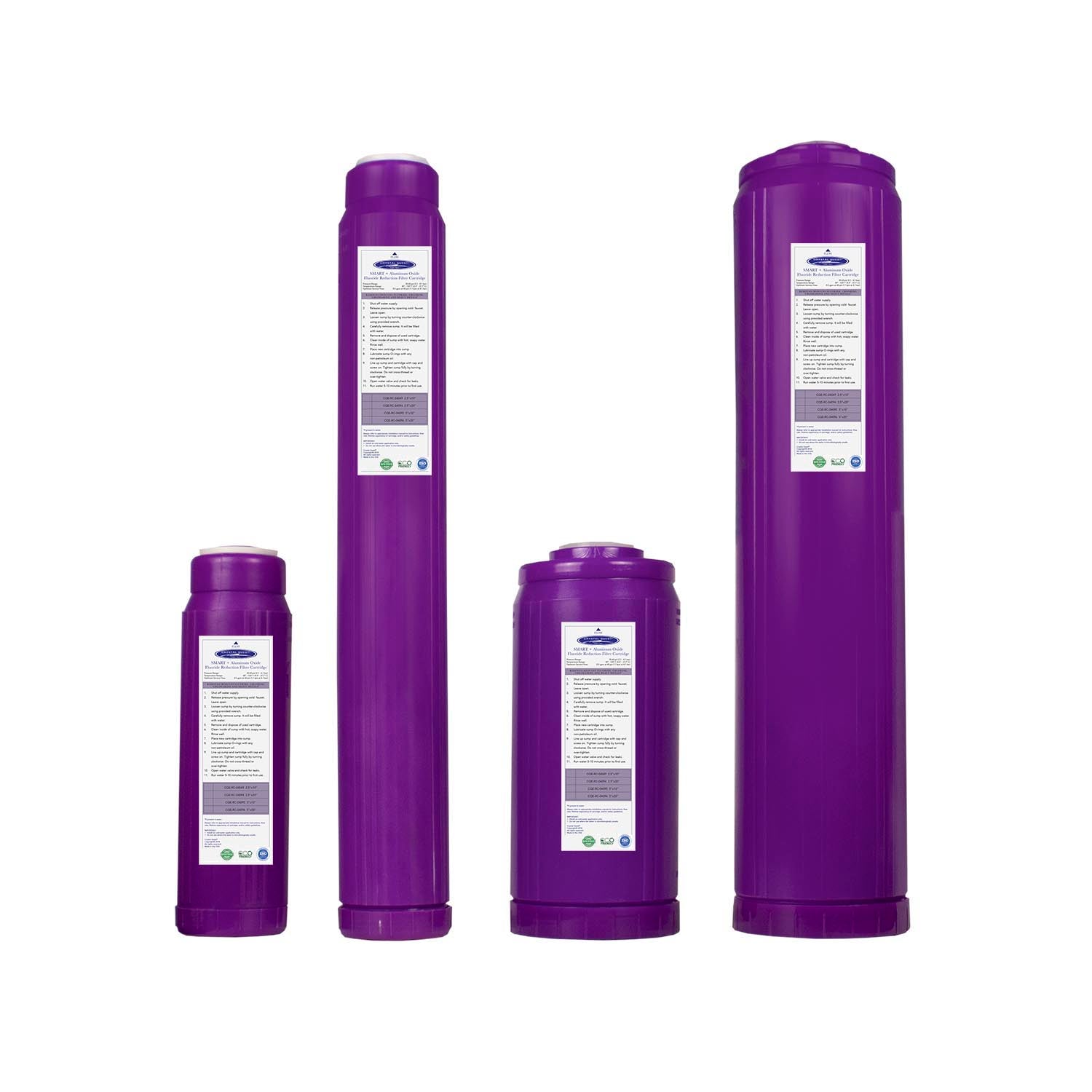 SMART + Aluminum Oxide Fluoride Reduction Filter Cartridge - Water Filter Cartridges - Crystal Quest Water Filters