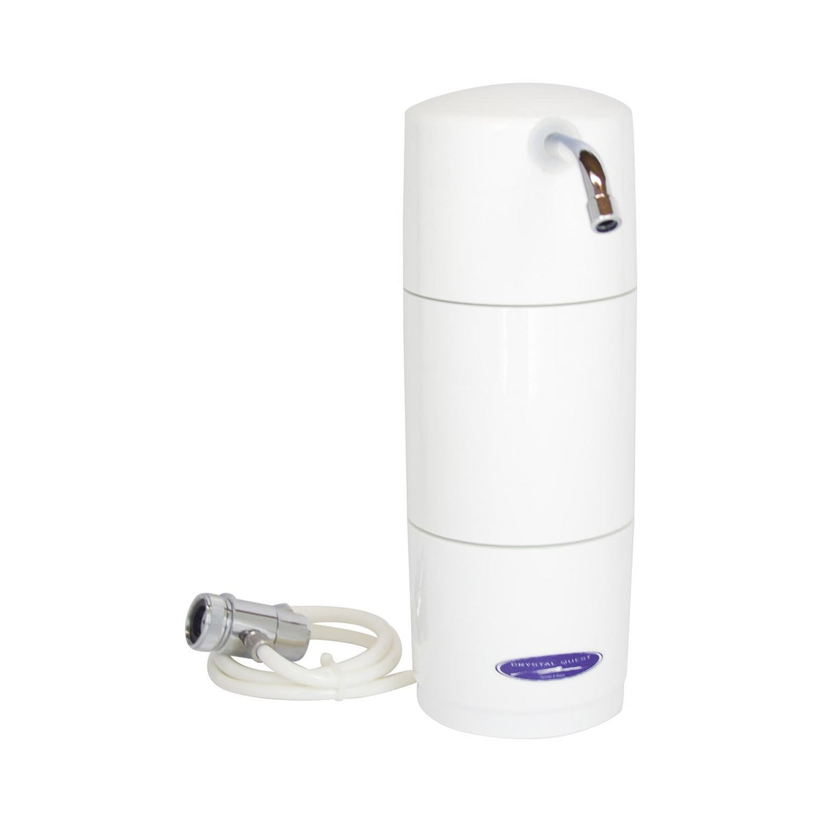 SMART Plus (10,000 Gallons) / White Disposable Countertop Water Filter System - Countertop Water Filters - Crystal Quest