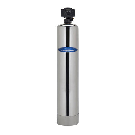 Stainless Steel / 500000 Gallons / Automatic Whole House Inline Water Filter - Whole House Water Filters - Crystal Quest
