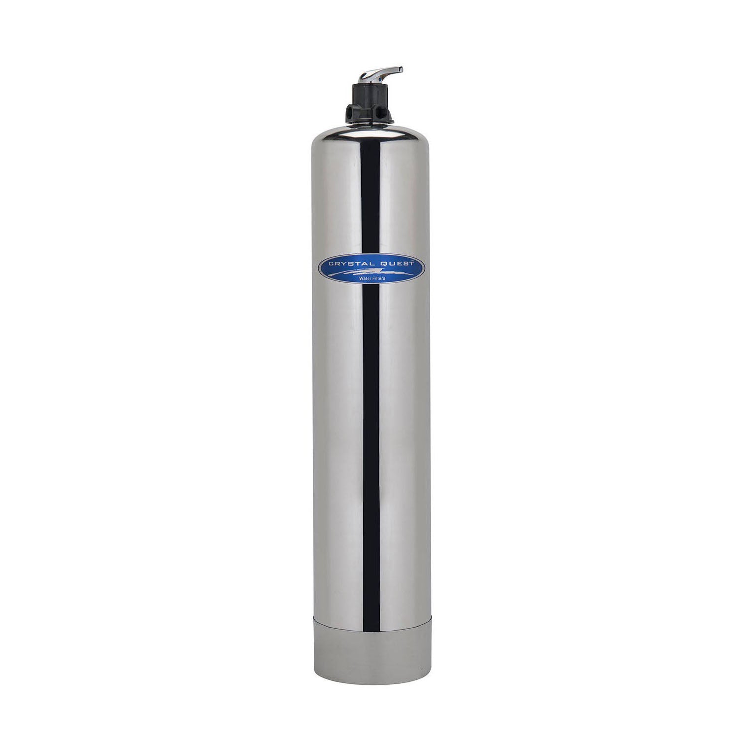 Stainless Steel / 500000 Gallons / Manual Whole House Inline Water Filter - Whole House Water Filters - Crystal Quest