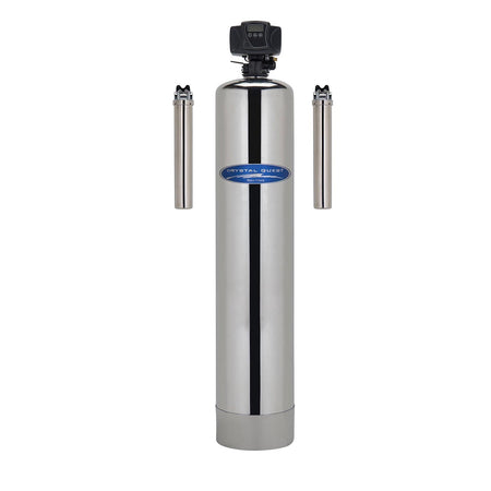 Standalone / Stainless Steel / 1.5 Fluoride Whole House Water Filter - Whole House Water Filters - Crystal Quest