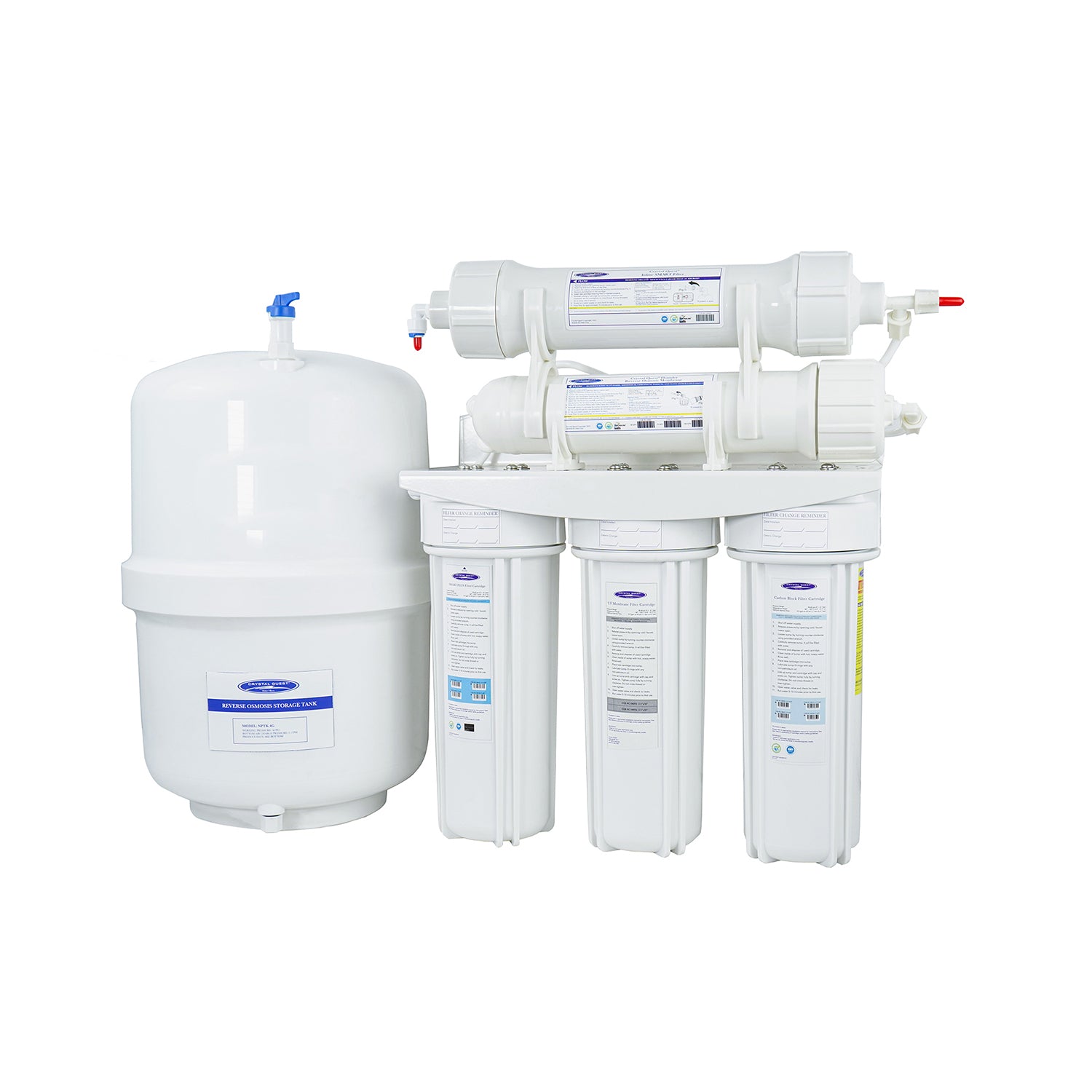 Thunder Ultrafiltration/Reverse Osmosis Under Sink Water Filter | 1000M | 15 Stages of Filtration - Reverse Osmosis System - Crystal Quest