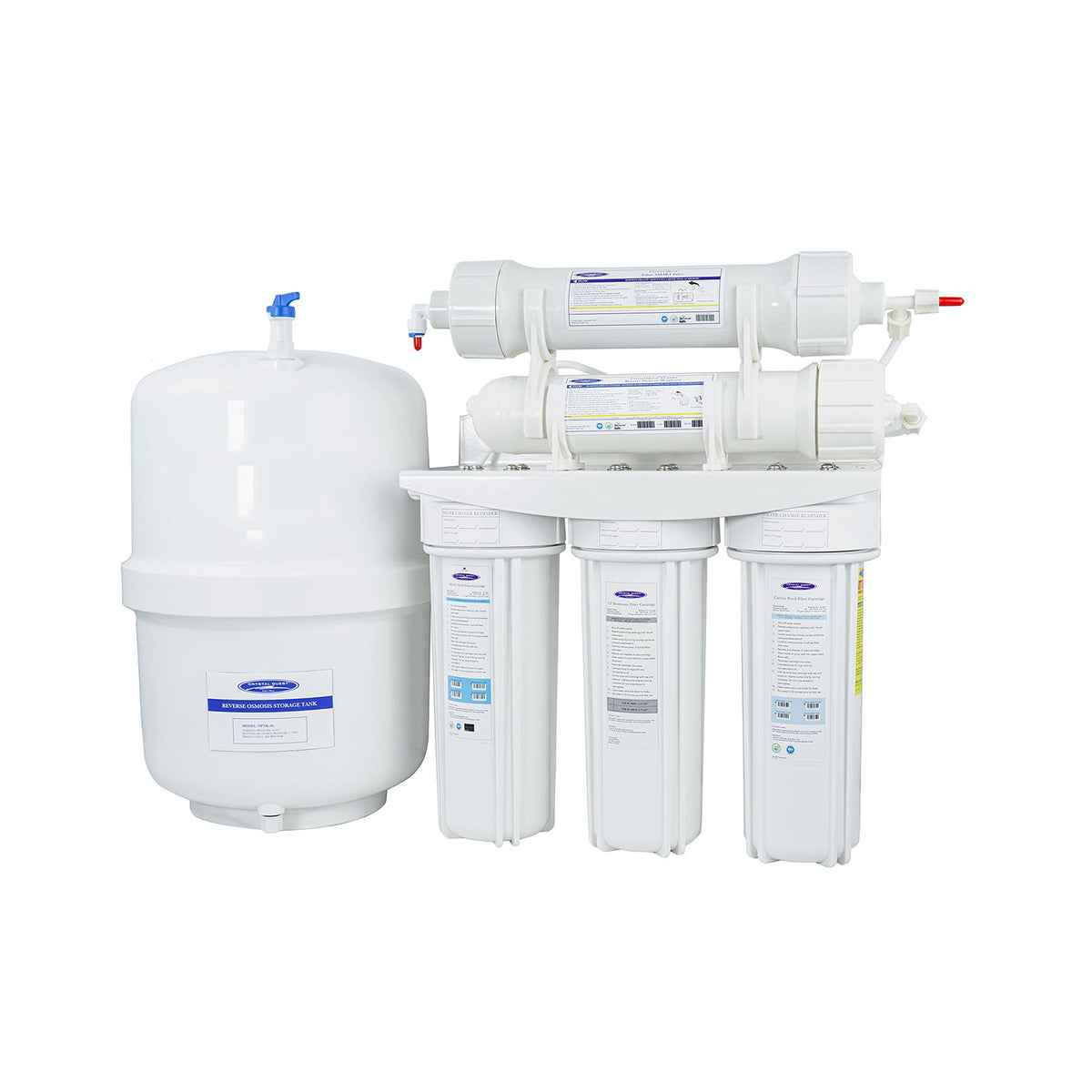 Thunder Ultrafiltration/Reverse Osmosis Under Sink Water Filter | 2000C | 15 Stages of Filtration - Reverse Osmosis System - Crystal Quest
