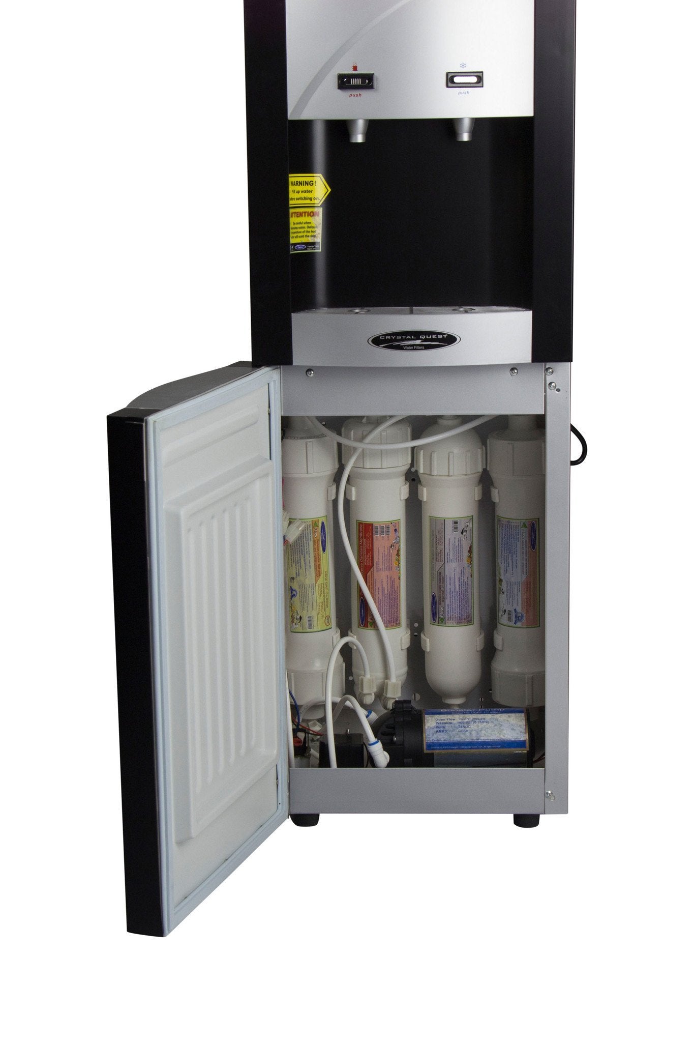 TURBO Ultrafiltration + Reverse Osmosis Bottleless Water Cooler - Bottleless Water Coolers - Crystal Quest Water Filters