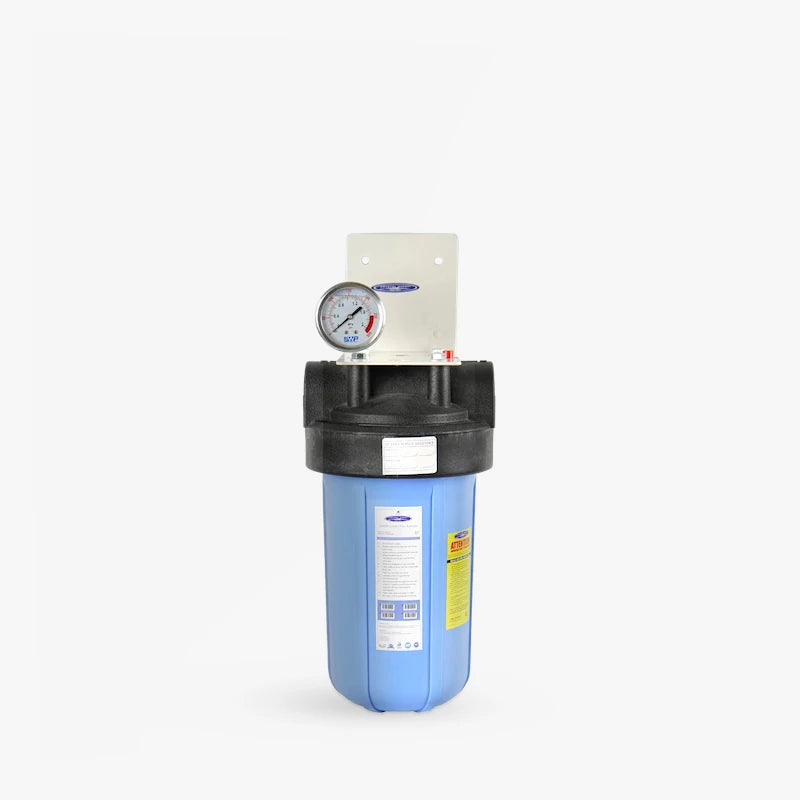 Compact Whole House Water Filter, Fluoride Removal (2-4 GPM | 1-2 people)